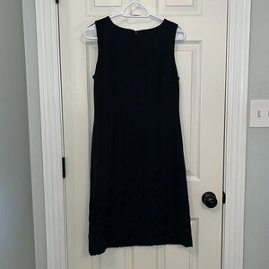 Karl Lagerfeld Paris Sheath Dress Lace Trim Sz 8‎ Contemporary Cocktail Party